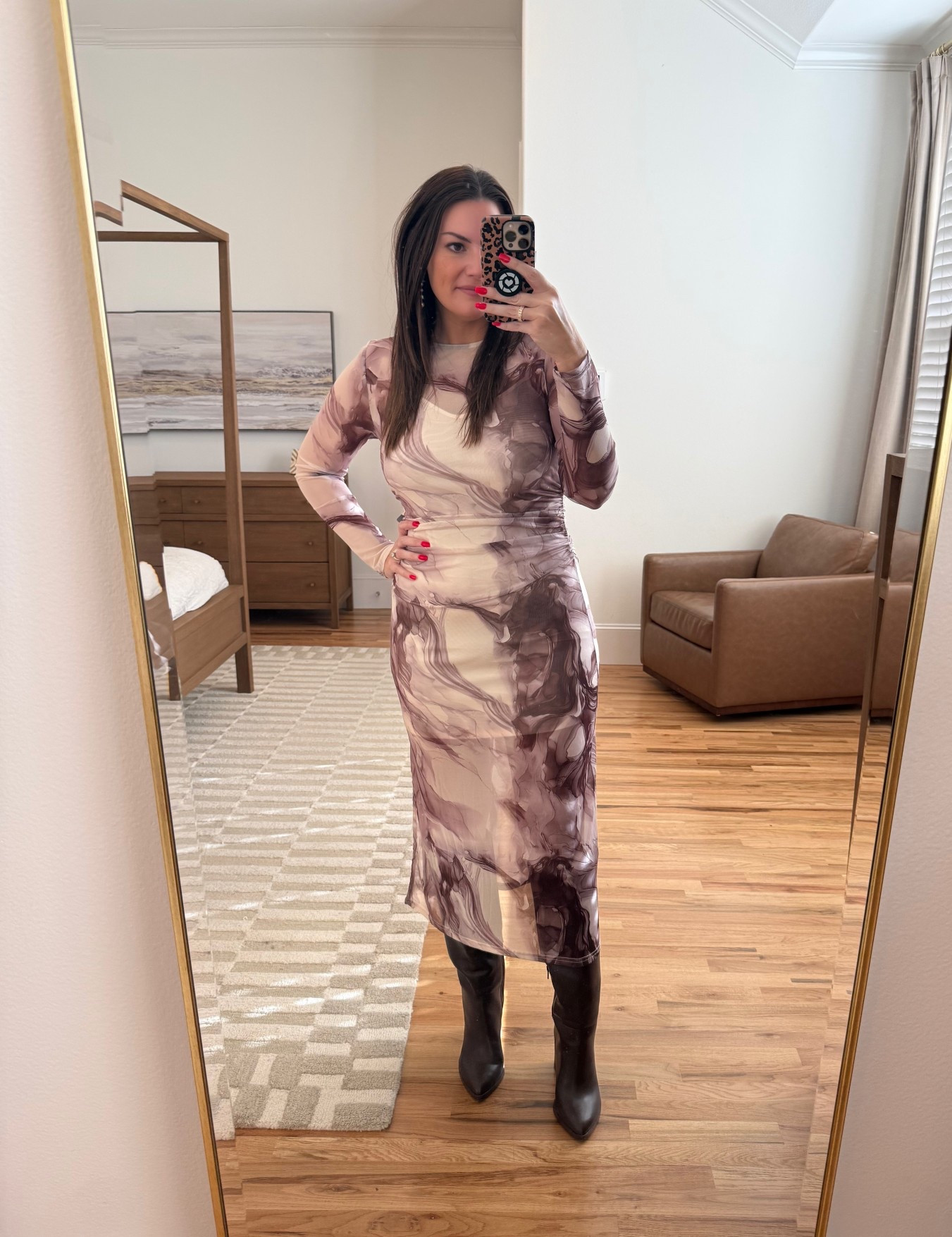 Loving this marble print mesh dress from Nordstrom 🤎

Nordstrom | Petal and Pup | Mesh Dress

#LTKSaleAlert #LTKootd