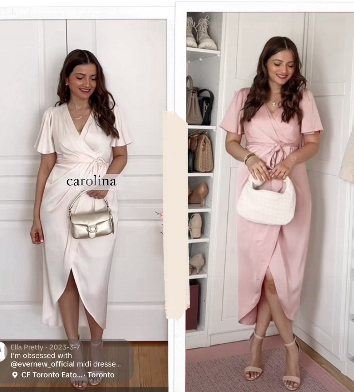 Evernew Carolina dress in ivory and pink.

I’m wearing a size 6 petite in both. Some colours are in sale for half off!

#LTKwedding #LTKover40 #LTKstyletip