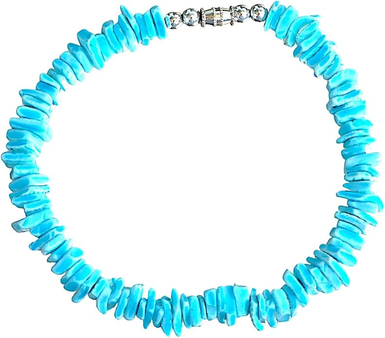 BlueRica Puka Chip Shell Anklet (Solid Color) 10" | Amazon (US)