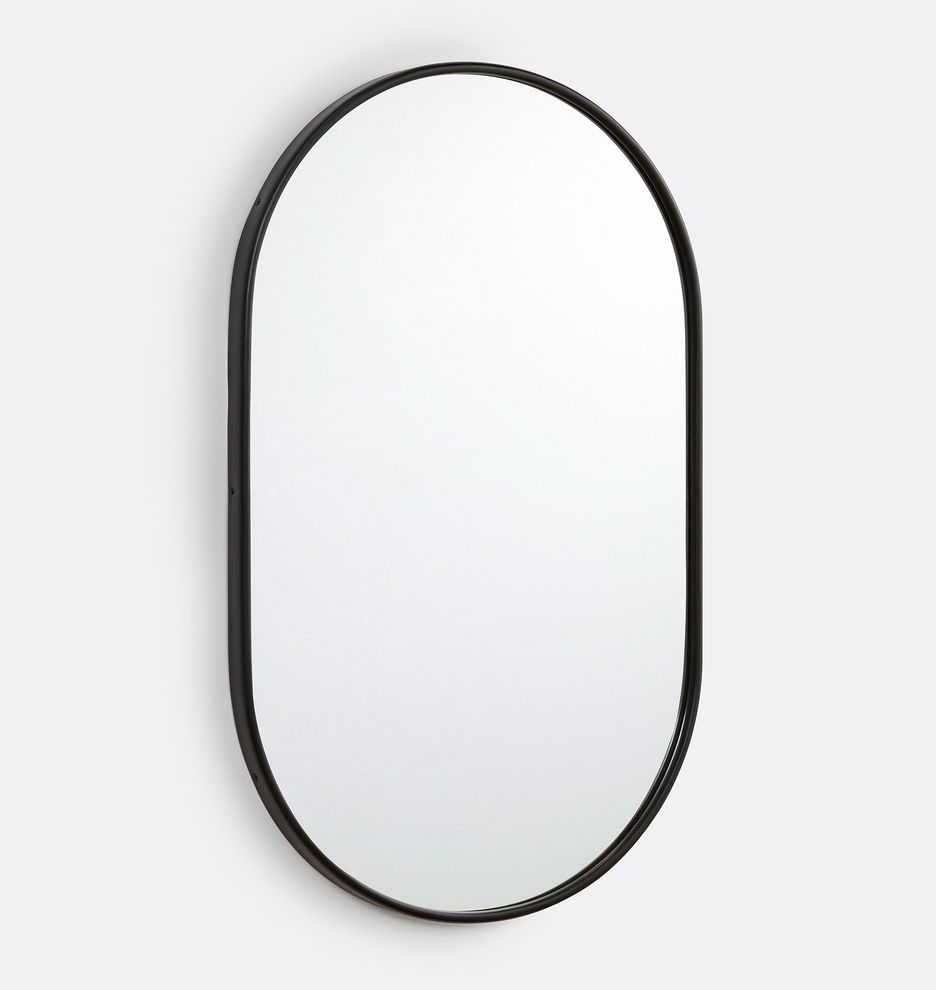 Pill Metal Framed Mirror | Rejuvenation