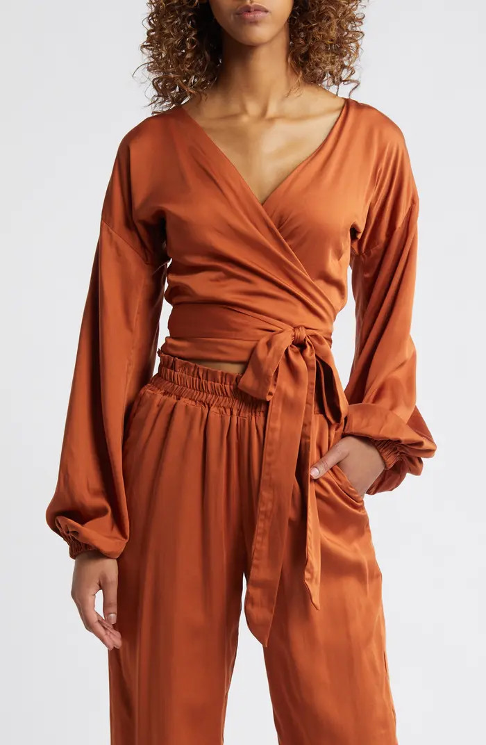 Aida Wrap Blouse | Nordstrom