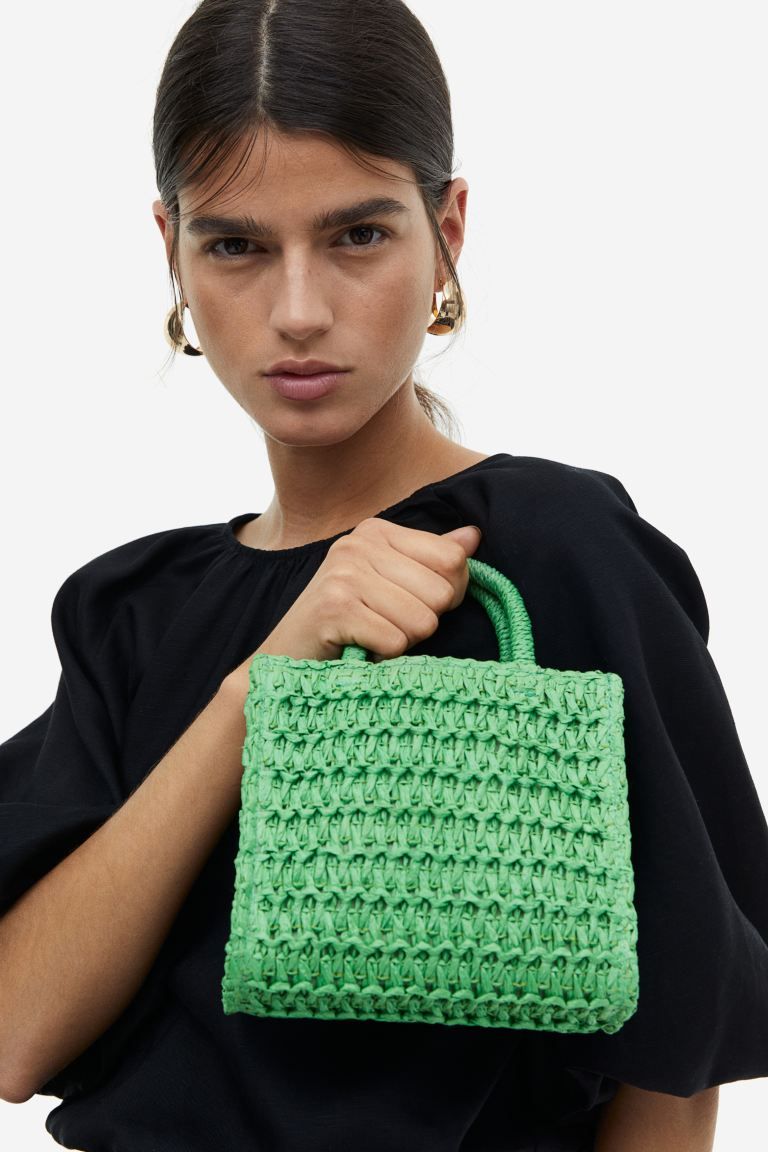 Straw Shoulder Bag | H&M (US + CA)