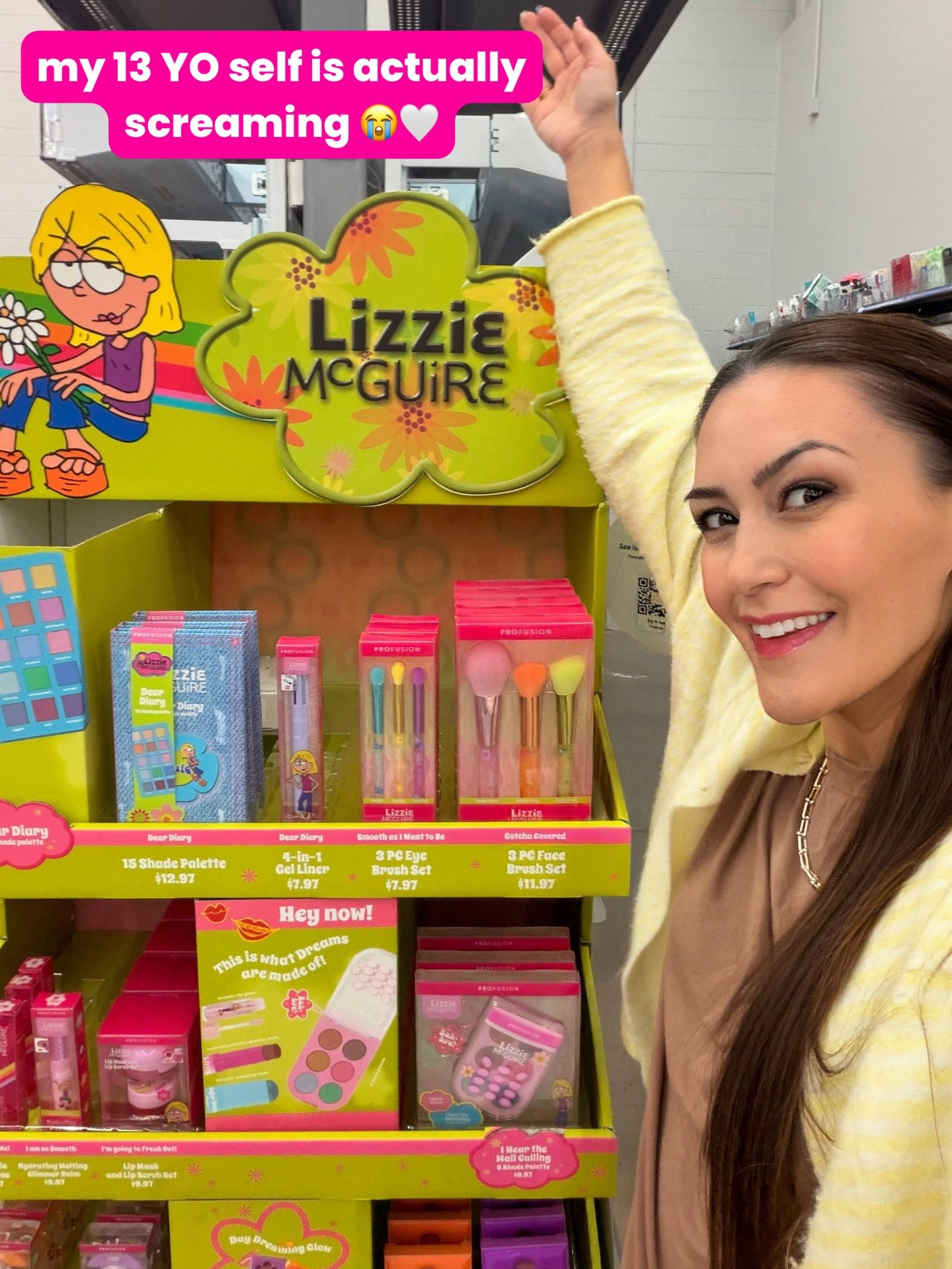 walked in + immediately teleported back to 2001 😭

the lizzie mcguire collab is officially here and it’s everything our middle school hearts ever wanted. the colors? the packaging? the nostalgia? it’s a 10/10, no notes ✨

I may or may not have bought the entire display... oops 😏🤷🏻‍♀️

comment “LIZZIE” and I’ll send the link for the whole collection 🩷

#lizziemcguire #millennials #millennialwomen #y2kaesthetic #nostalgiacore
