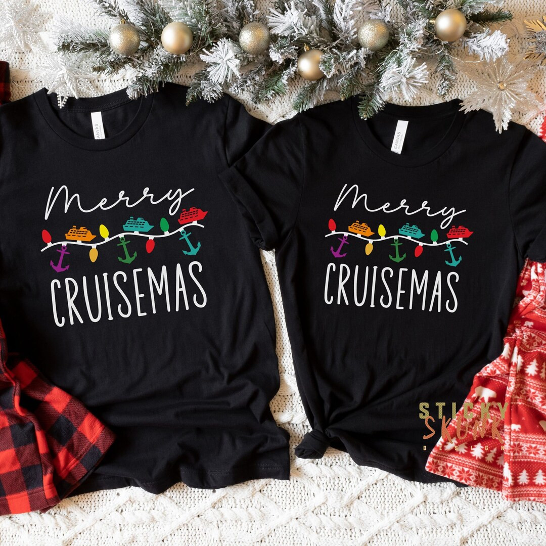 Merry Cruisemas Family Cruise Christmas Shirt Cruisin Crew - Etsy | Etsy (US)