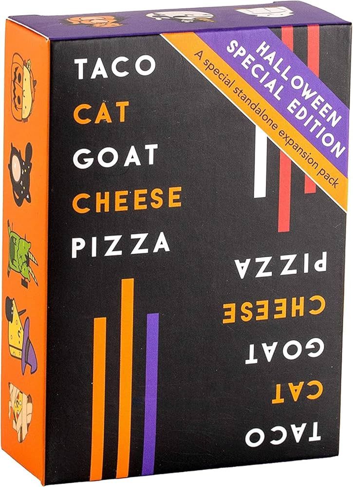 Taco Cat Goat Cheese Pizza – Halloween Edition – Halloween Party Games for Kids and Adults - ... | Amazon (US)