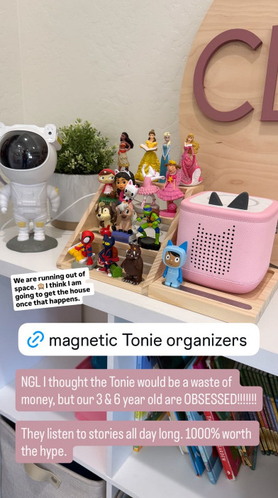 I thought Tonies would be a waste of $ but the kids are OBSESSED with them! 

 #LTKmomlife #LTKU #LTKHome