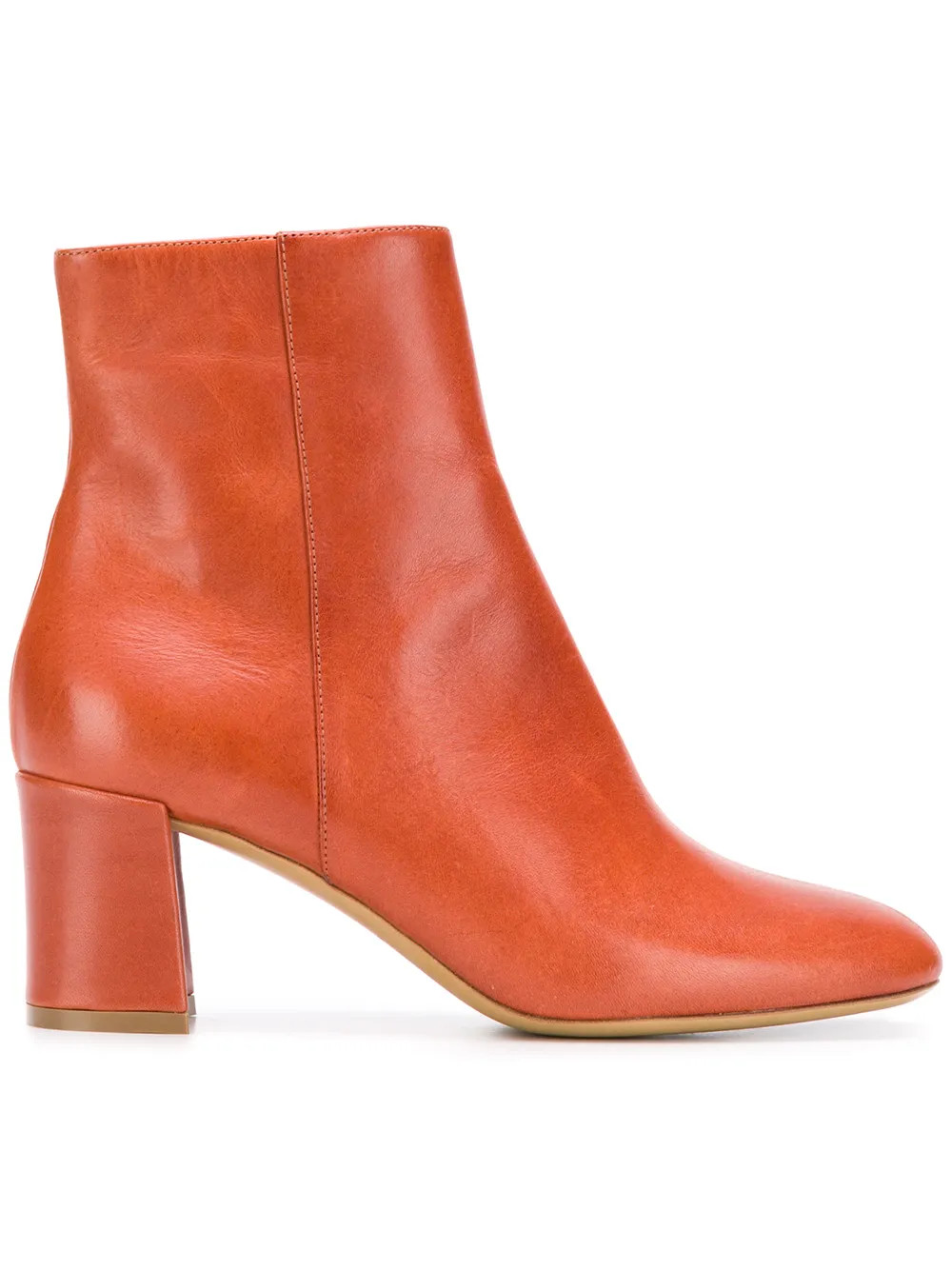 Mansur Gavriel 65MM Ankle Boot - Orange | FarFetch US