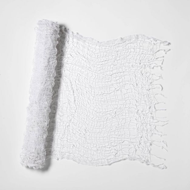 9' Spooky Fabric White Halloween Decorative Prop - Hyde & EEK! Boutique™ | Target