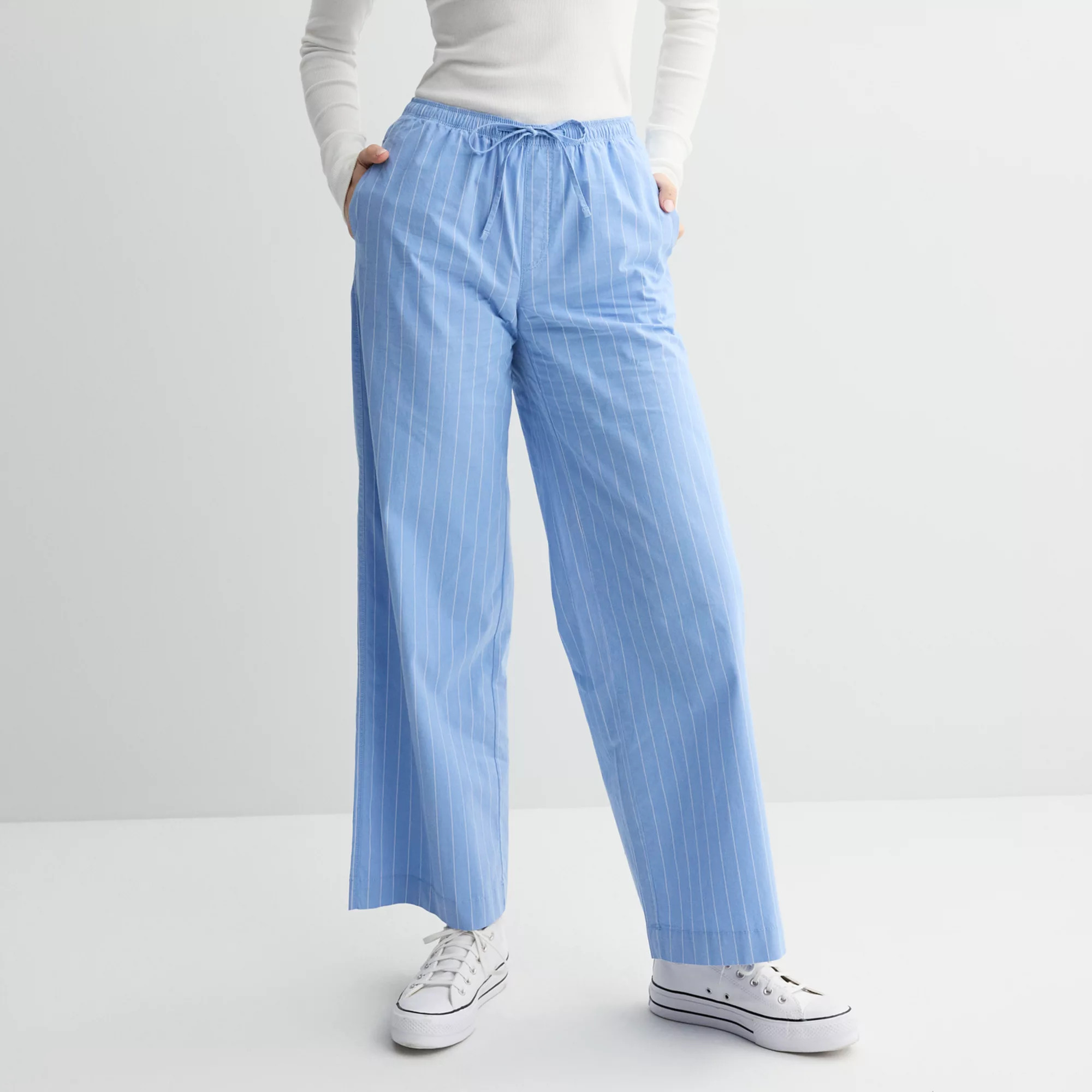 Juniors' SO® Mid-Rise Elastic Waist Pants | Kohl's