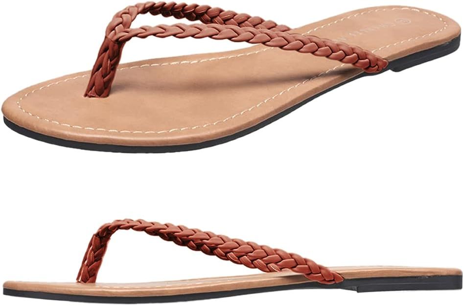 Charles Albert Women's Braided Sandals | Amazon (US)