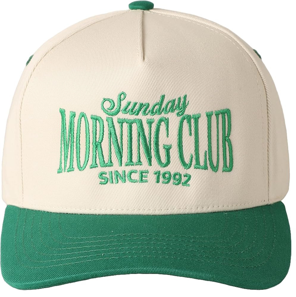 MIRMARU Two-Tone Vintage Canvas Trucker Hats for Men & Women, Adjustable Size Baseball Caps with ... | Amazon (US)