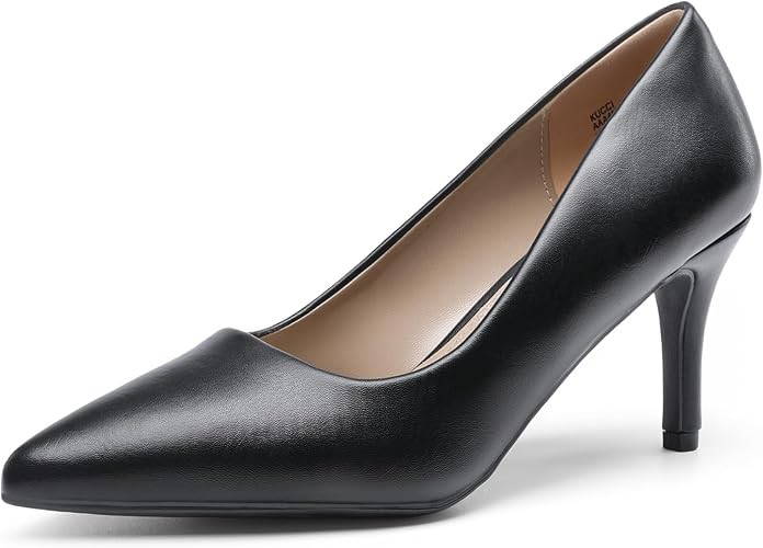 DREAM PAIRS Women's High Stiletto Heels Pumps Shoes | 3 Inches Closed Toe Pointed Toe Dress Comfo... | Amazon (US)