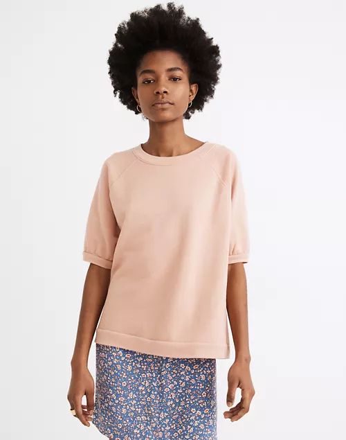 Short-Sleeve Sweatshirt | Madewell