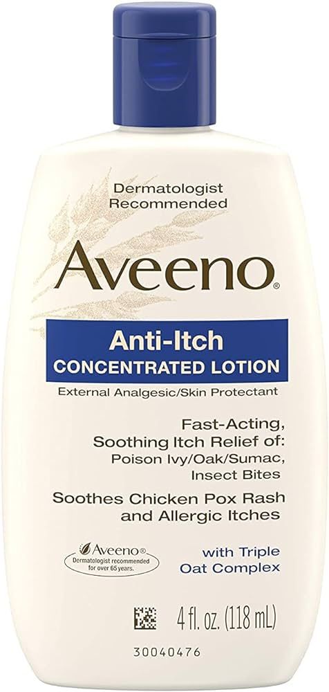 Anti-Itch Concentrated Lotion with Triple Oat Complex 4 fl Ounce (118 ml) Lotion | Amazon (US)