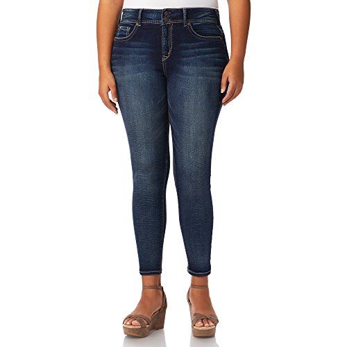 WallFlower Women's Juniors Plus-Size InstaSoft Ultra Fit Skinny Jeans | Amazon (US)