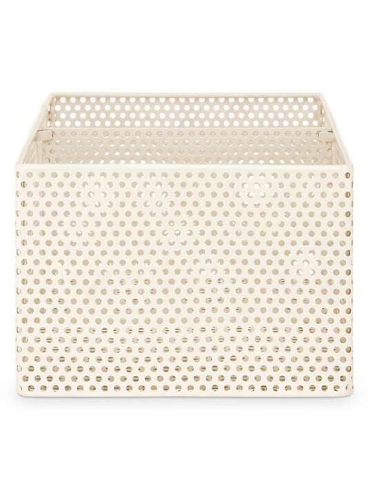 Bins, Baskets, & Cabinets Perforated Basket | Saks Fifth Avenue