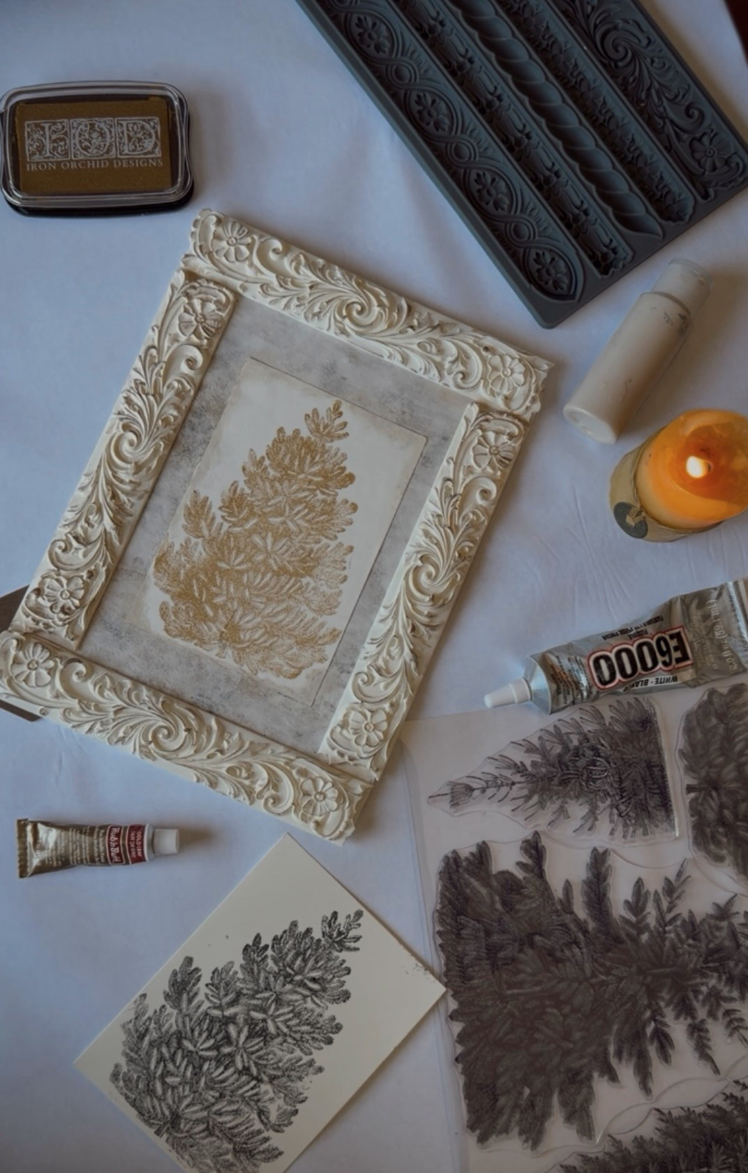 My secret to creating my own wall art at home. I build frames with resin moulds and gorgeous decor stamps from Iron Orchid Designs. It takes some time and planning, but the result is gorgeous artwork that’s actually fun to do and that is completely custom. The Trimmings 2 mould and Wintergrove Decor stamp are what I used for this project. I love it so much! Support a small business this holiday, and make something with your hands that you’ll love forever. ❤️

#LTKdayinmylife #LTKHome #LTKSeasonal