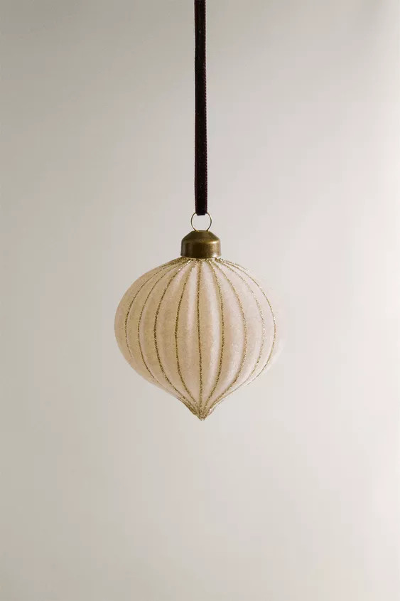 STRIPED CHRISTMAS TREE ORNAMENT | Zara US