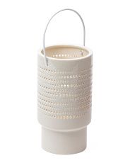8in Led Scale Ceramic Lantern | Home | Marshalls | Marshalls