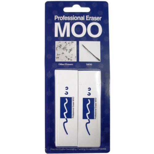 MOO PVC Eraser 2/Pkg-83g/Medium | Amazon (US)