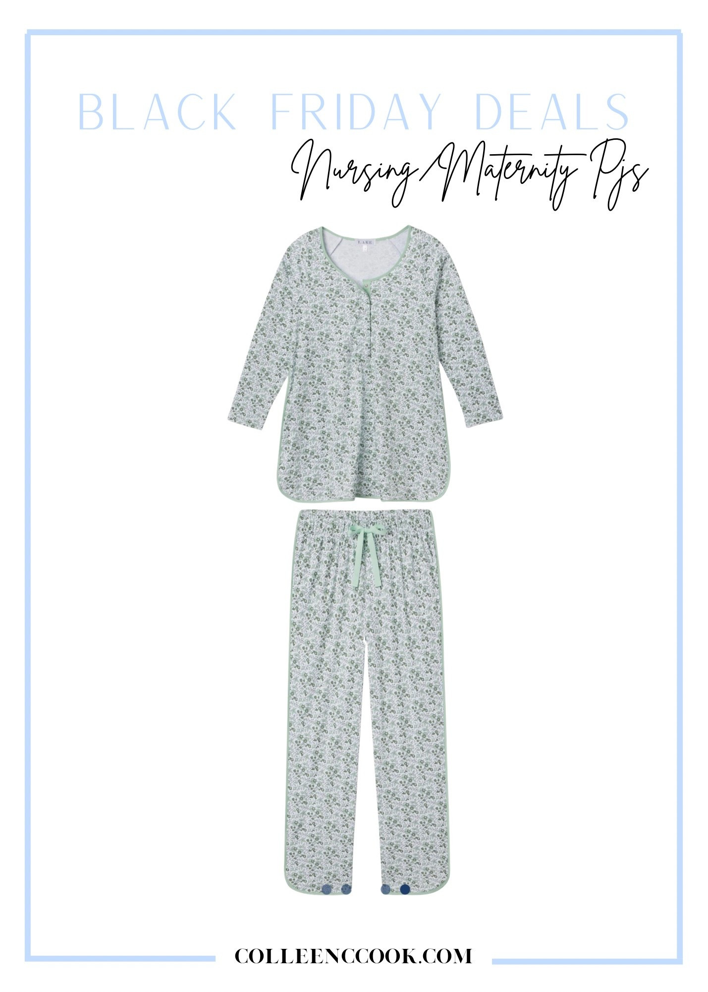 Maternity nursing lake pajamas 