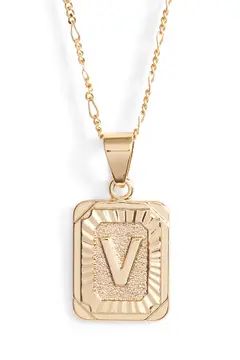 Bracha Initial Pendant Necklace | Nordstrom | Nordstrom