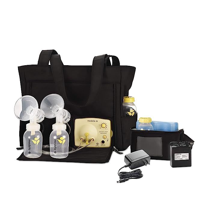 Medela Pump in Style Advanced Breast Pump with Tote, Double Electric Breastpump, Portable Battery... | Amazon (US)