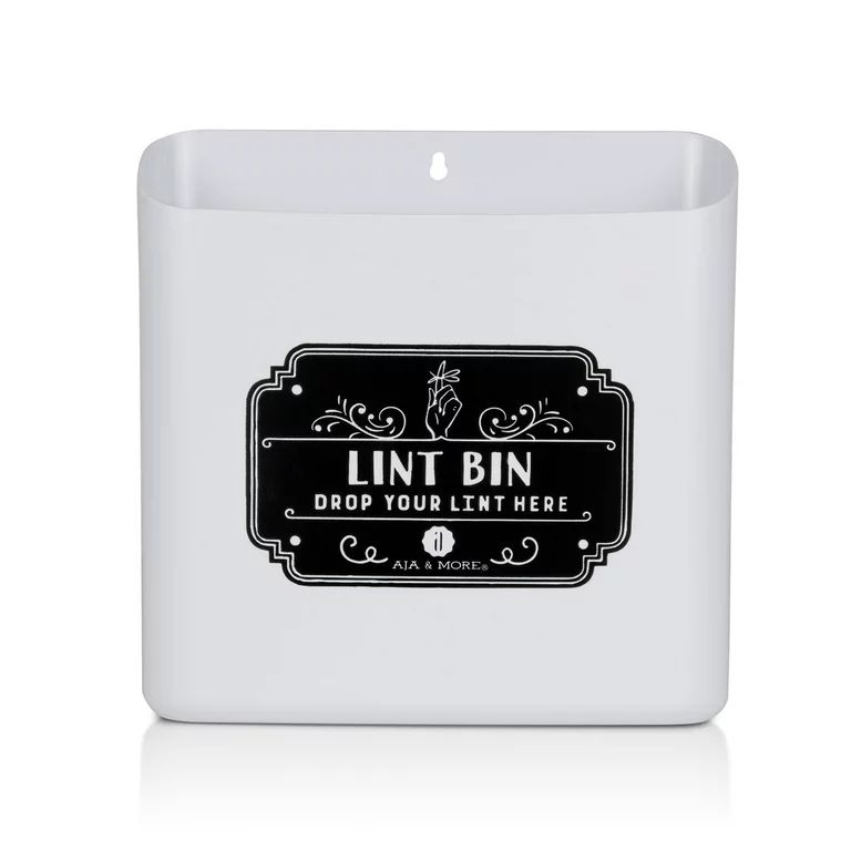 Lint Holder Bin For Laundry Room by A.J.A & MORE Farmhouse Magnetic Space Saving Wall Mount | Walmart (US)