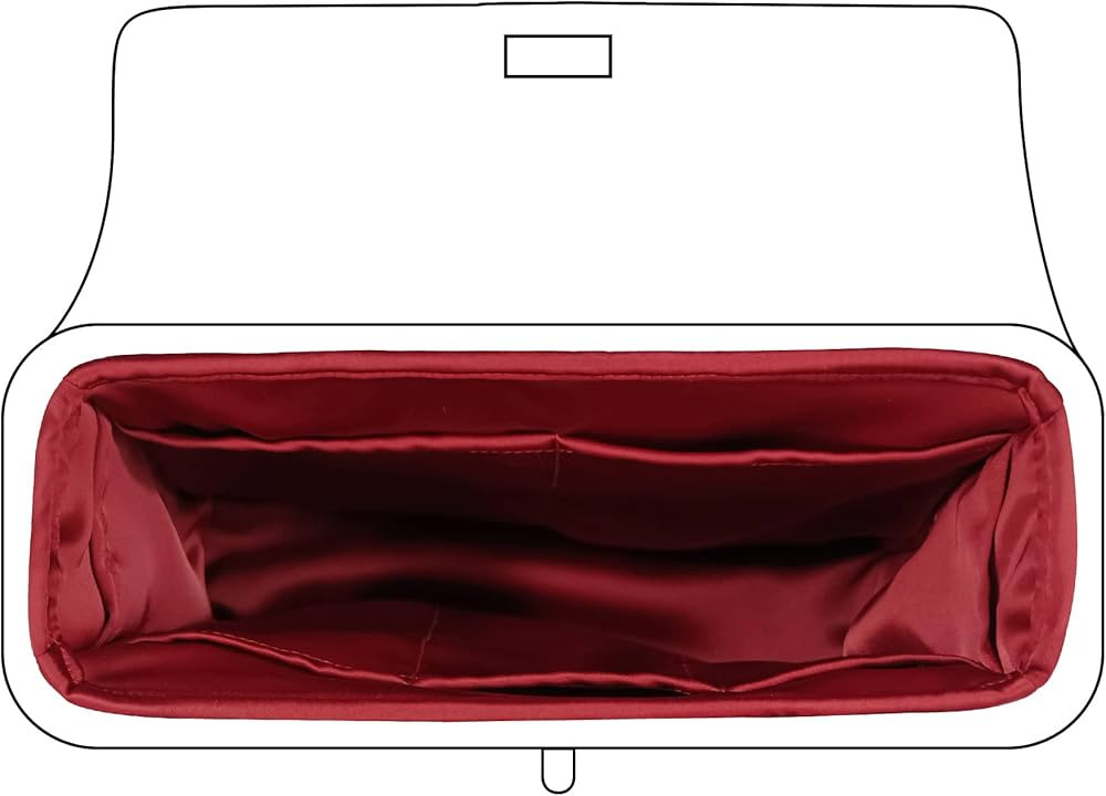 DGAZ Purse Organizer Insert for Chanel 19 Bags，Silk Bag Organizer，Luxury Handbag & Tote Shape... | Amazon (US)