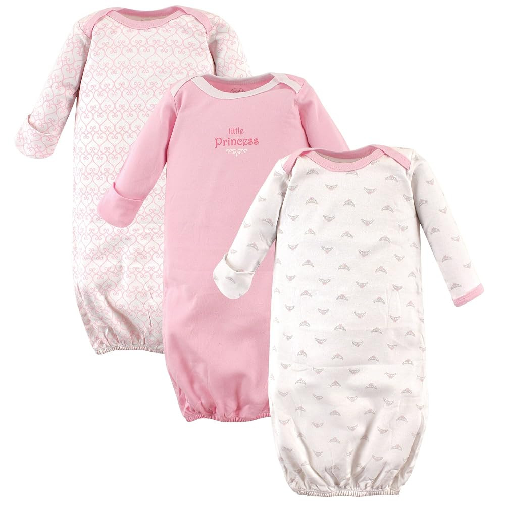 Luvable Friends Baby Girls' Cotton Gowns | Amazon (US)