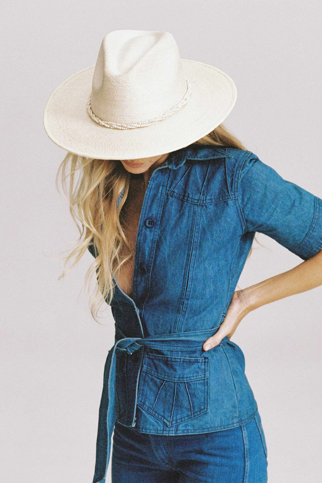 Paradise Fedora - Straw Fedora Hat in Cream | Lack of Color [US] | Lack of Color US