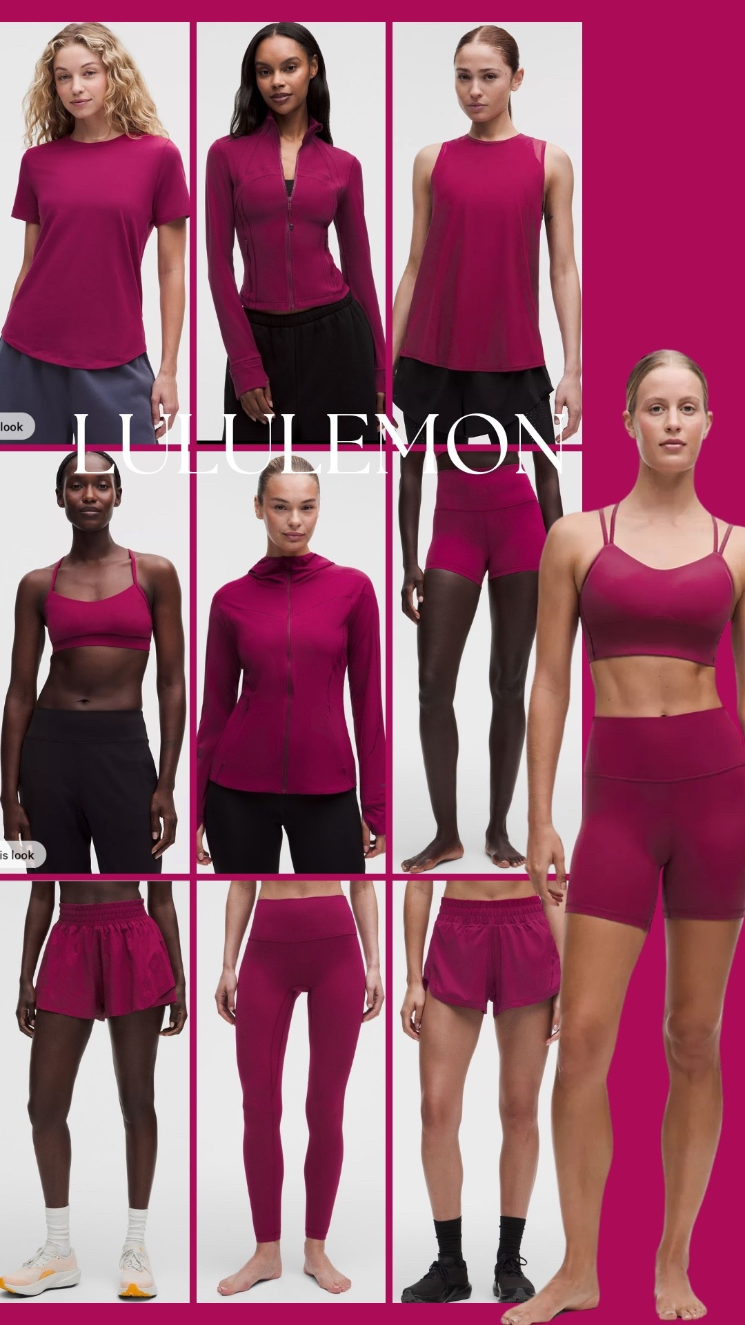 Raspberry Rave from Lululemon! 

Color analysis / summer / Beasummer