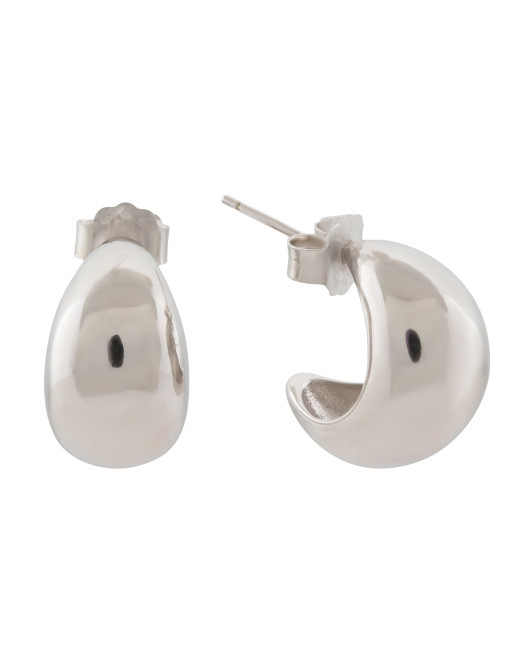 Sterling Silver Geometric Earrings | TJ Maxx