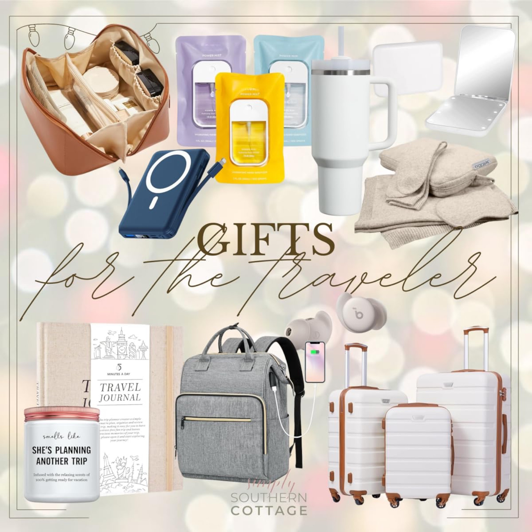 The best gift ideas for the travelers in your life🎄

gift ideas - gift guide - gifts for the traveler - luggage - hand sanitizer - travel journal - travel set - makeup travel case - backpack

#LTKSeasonal #LTKHoliday #LTKGiftGuide