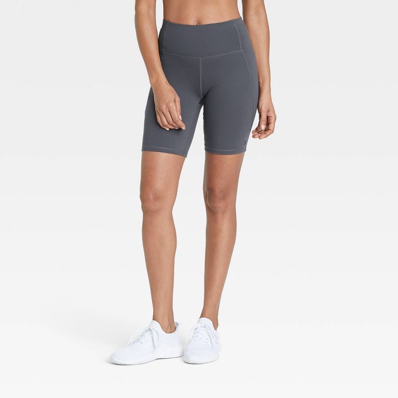 Women's Brushed Sculpt Curvy Bike Shorts - All in Motion™ | Target