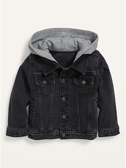 Hooded Jean Trucker Jacket for Toddler Boys | Old Navy (US)