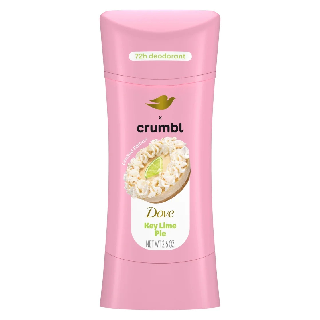 Dove & Crumbl Limited Ediiton Deodorant Crumbl Key Lime 2.6 oz | Walmart (US)