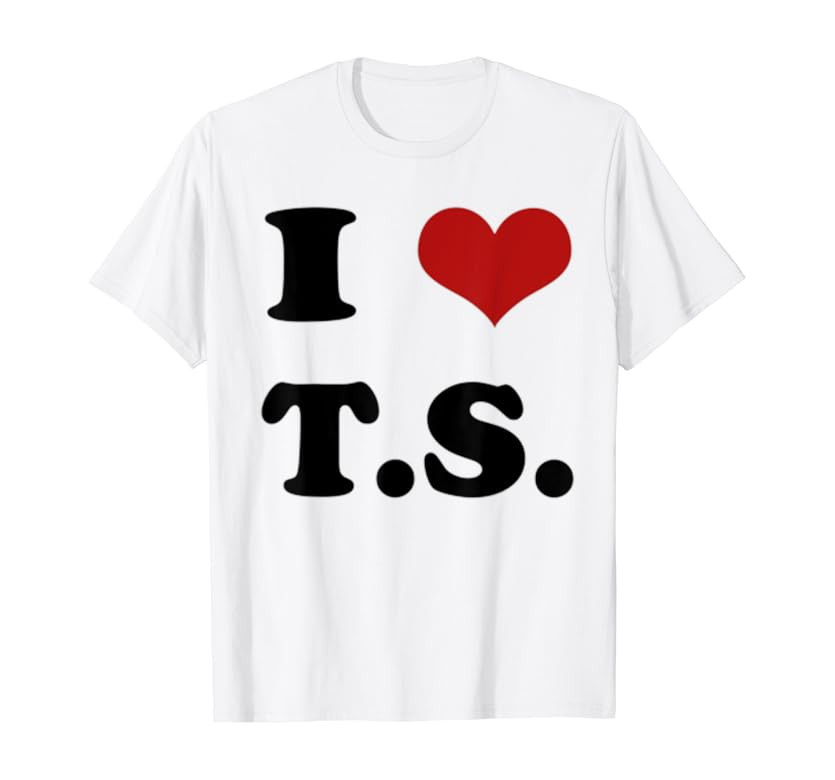 I Love TS T-Shirt | Amazon (US)