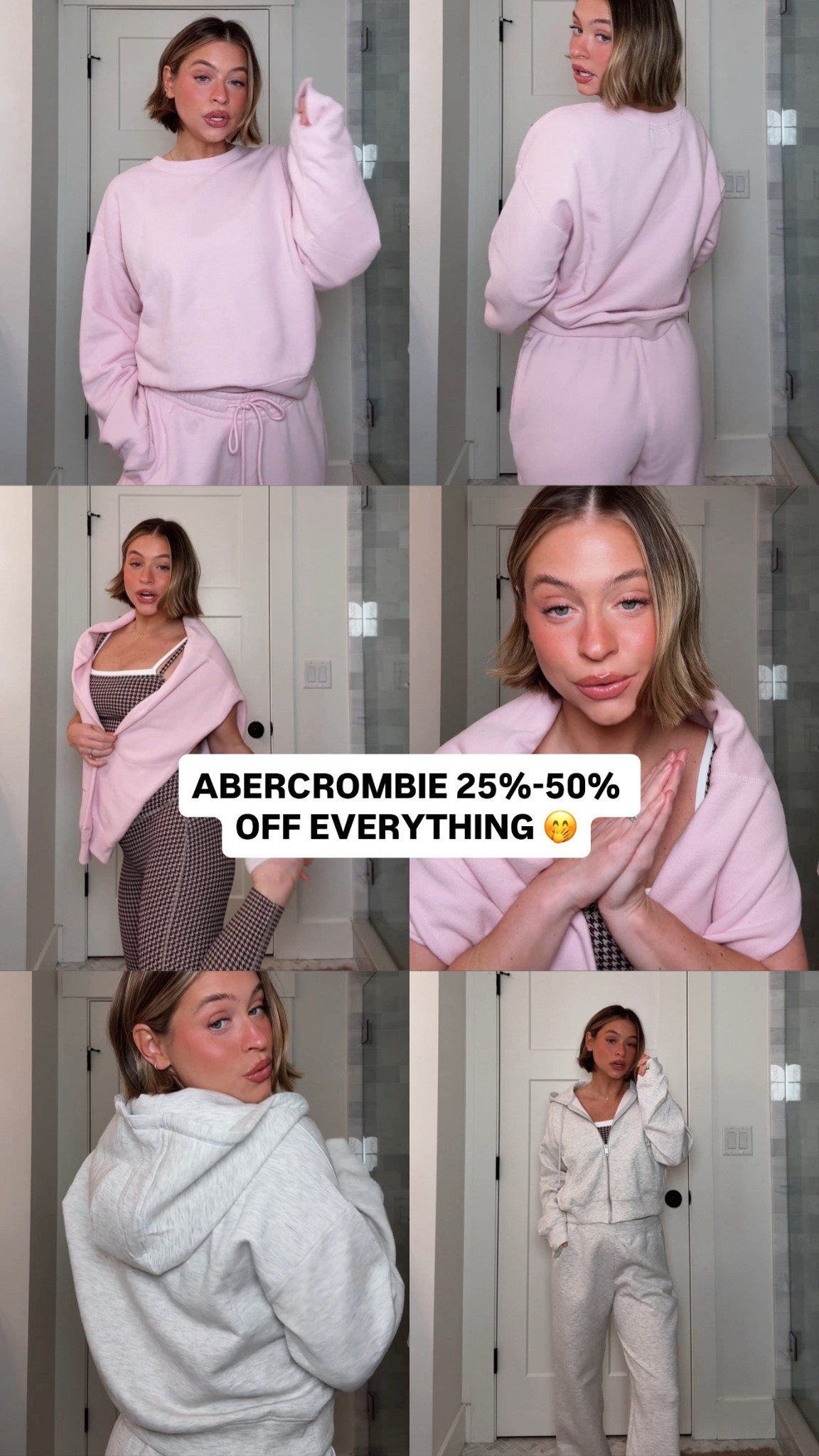 #AbercrombiePartner New in from Abercrombie! Sale favorites. Use code ‘CYBERAF’ for an additional 15% off 🫶🏼

Offer valid in stores and online from 11/24/2025-12/1/2025 in US/CA. Excludes clearance and gift cards. Online price reflects discount. 

Use code CYBERAF to get an additional 15% off everything in stores and online at checkout from 11/24/2025-12/1/2025 in US/CA. Excludes clearance and gift cards. See details online

#LTKSaleAlert #LTKSeasonal #LTKCyberWeek