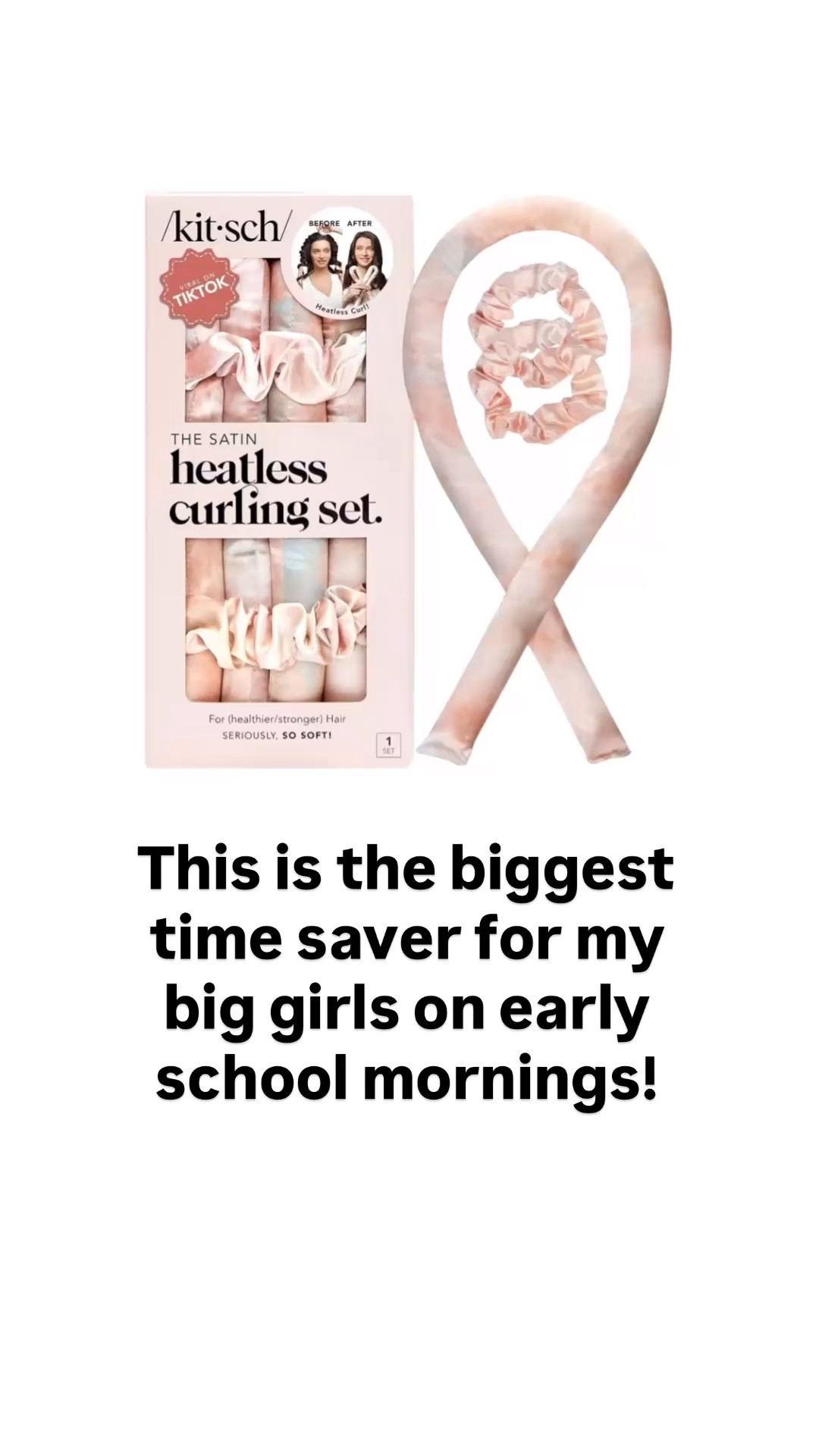 My big girls do heatless curls on early school mornings - it saves so much time! They put them in at night and in the morning have gorgeous curls in seconds. Perfect for back to school!

#LTKKids #LTKBeauty