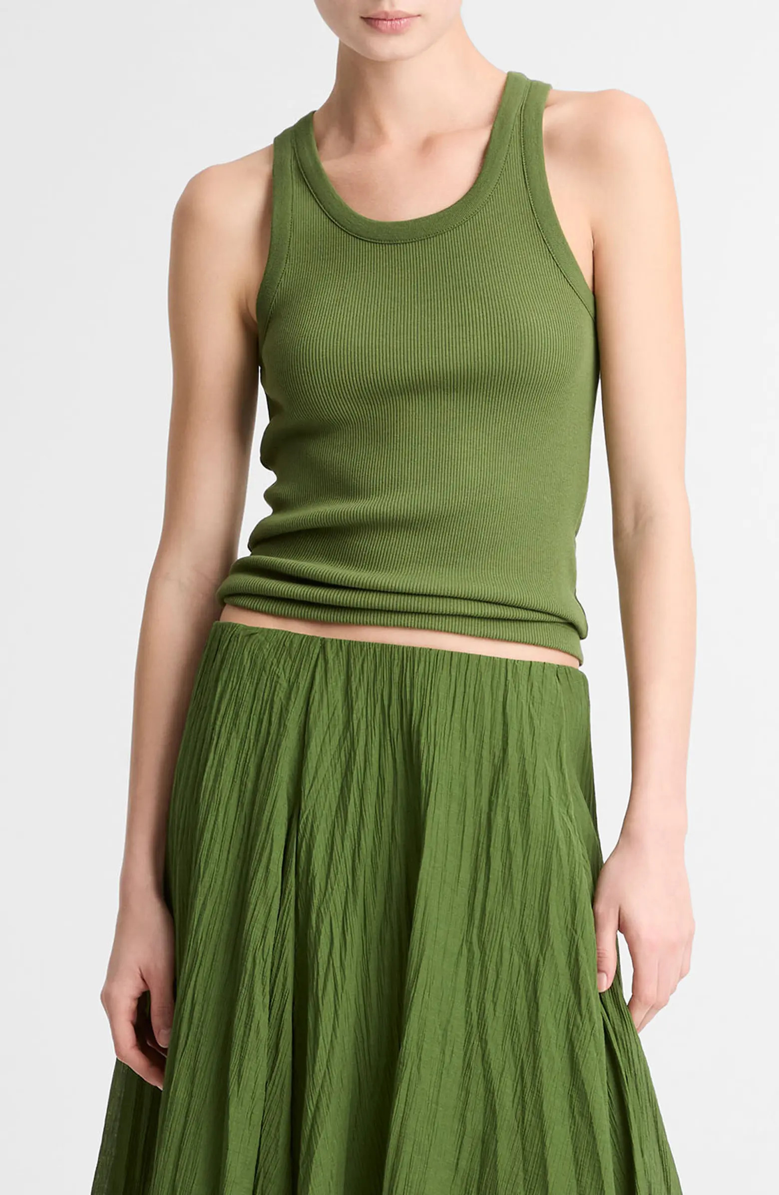 Vince Scoop Neck Rib Tank | Nordstrom | Nordstrom