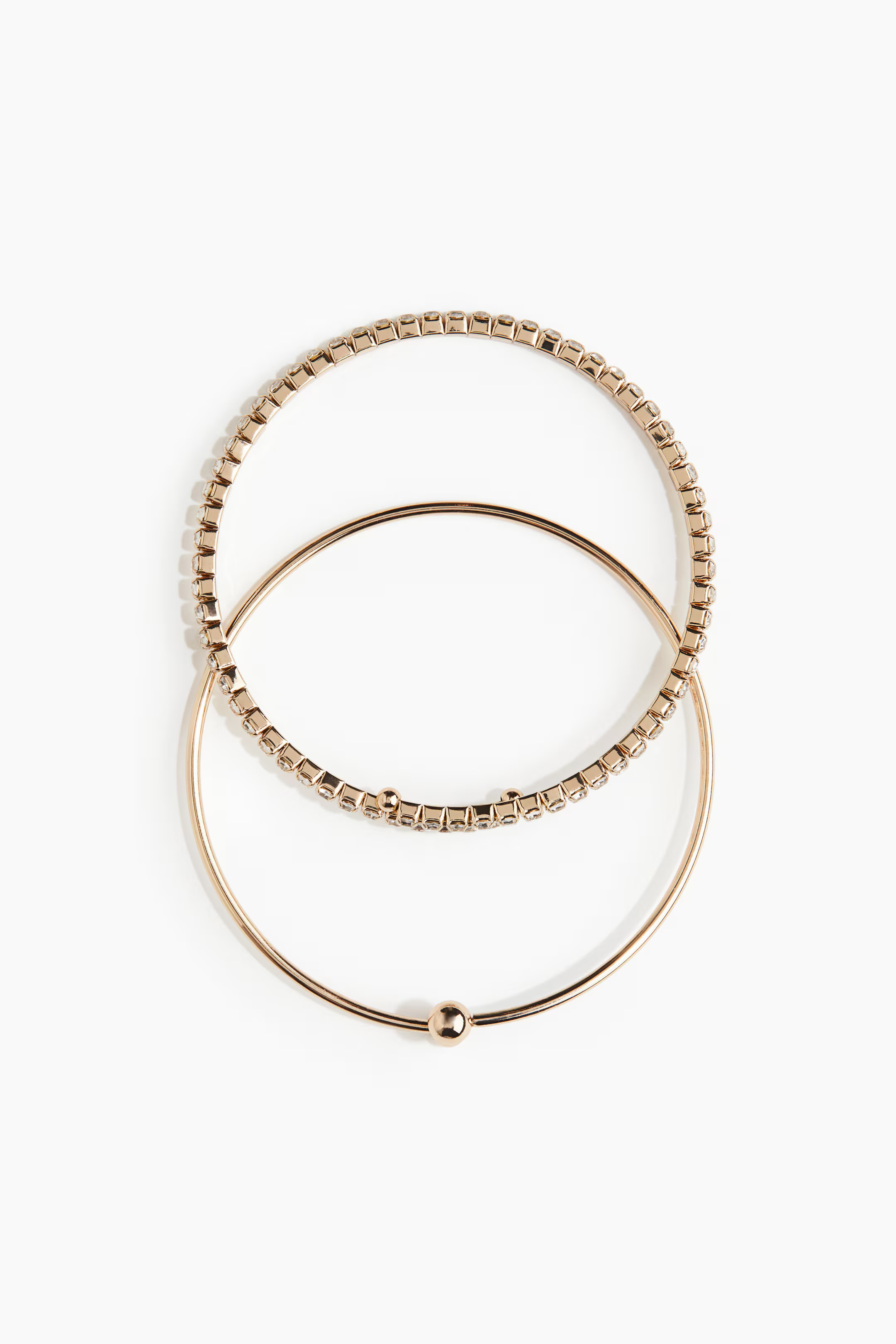 2-pack Bangles | H&M (US + CA)