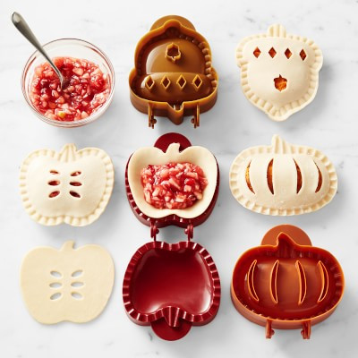 Williams Sonoma Fall Hand Pie Molds: Apple, Acorn &amp; Pumpkin, Set of 3 | Williams-Sonoma