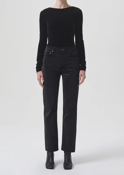 Corrin Bodysuit in Black | AGOLDE