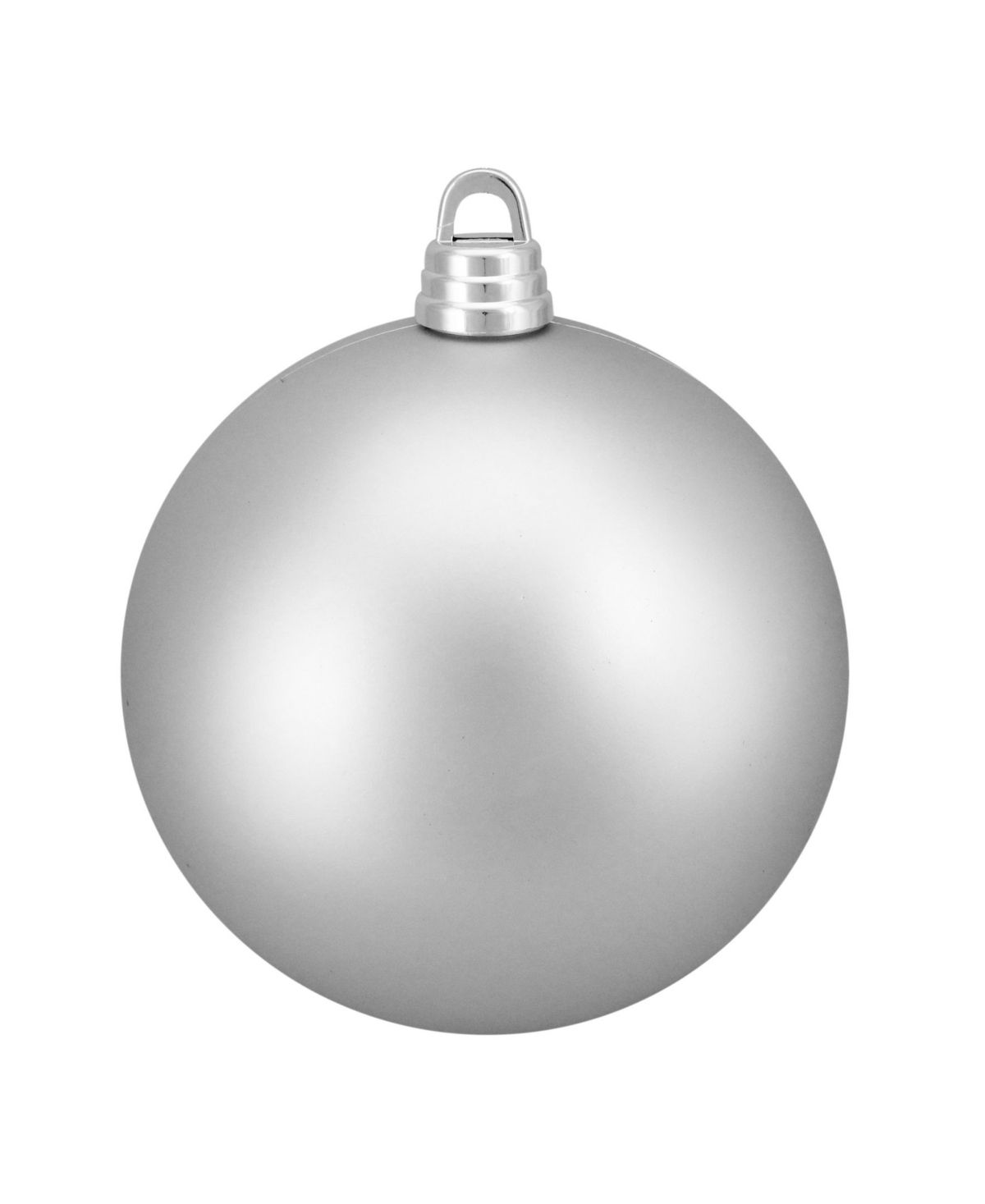 Northlight Silver Splendor Shatterproof Matte Christmas Ball Ornament 12" 300mm | Macys (US)