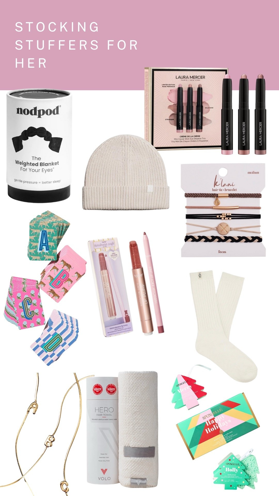 Stocking stuffers for her 



#LTKGiftGuide #LTKselfcare #LTKFindsUnder50