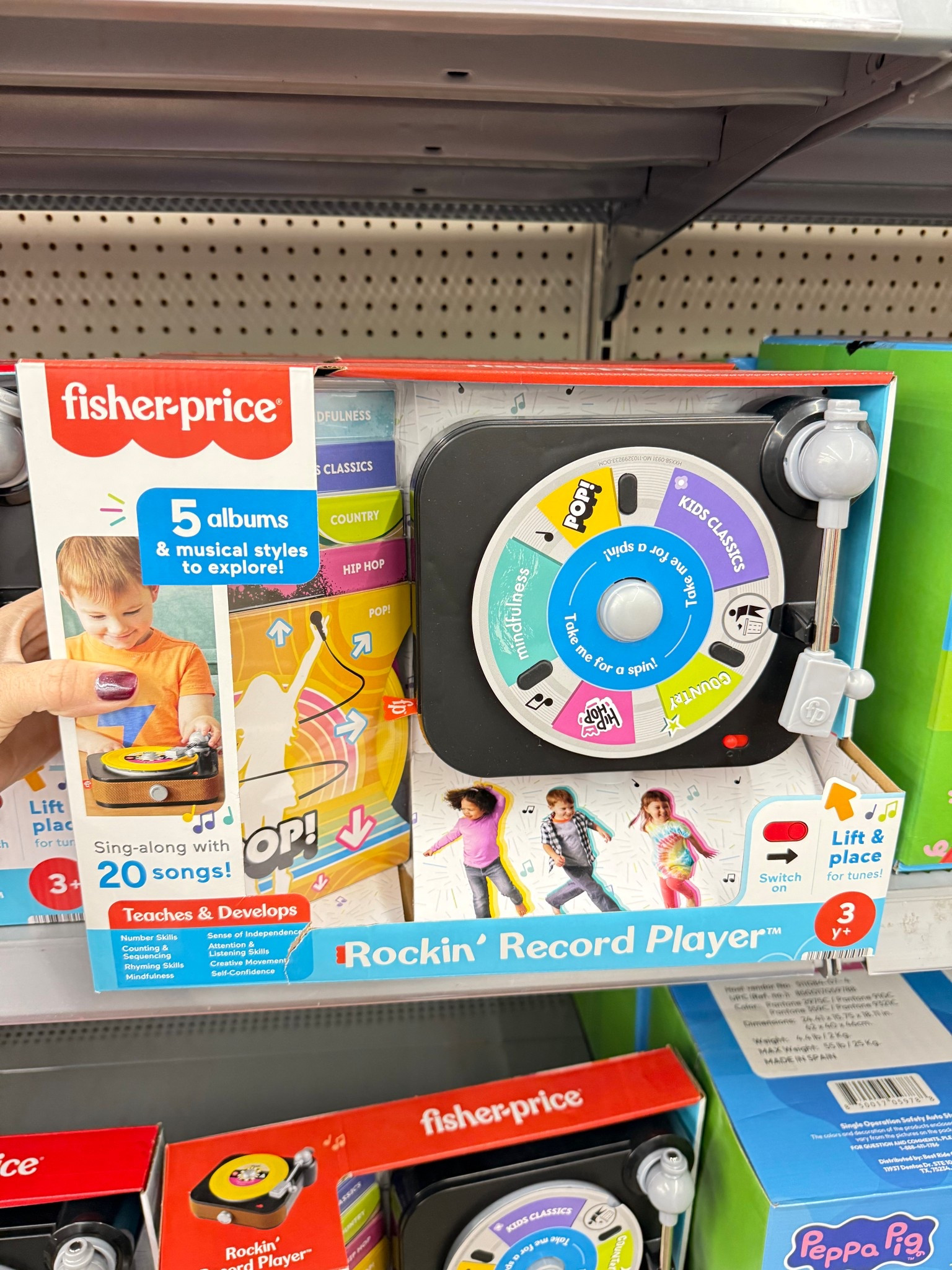 Fisher-Price Rockin’ Record Player Musical Toy with Turntable & 5 Records for Toddler Pretend Play

#LTKGiftGuide #LTKKids #LTKHoliday