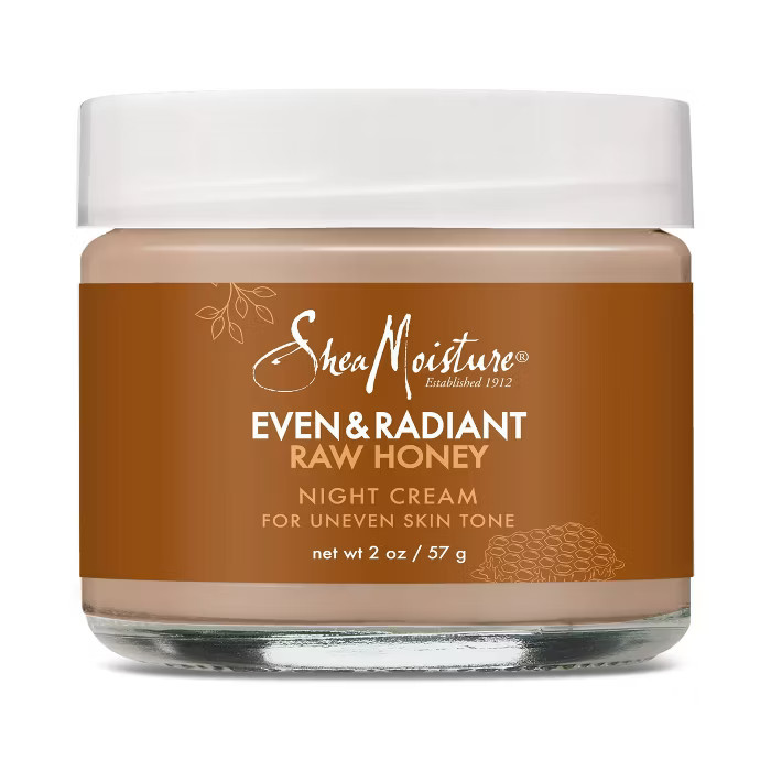 SheaMoisture Raw Honey Even & Radiant Uneven Skin Tone Night Face Moisturizer - 2oz | Target