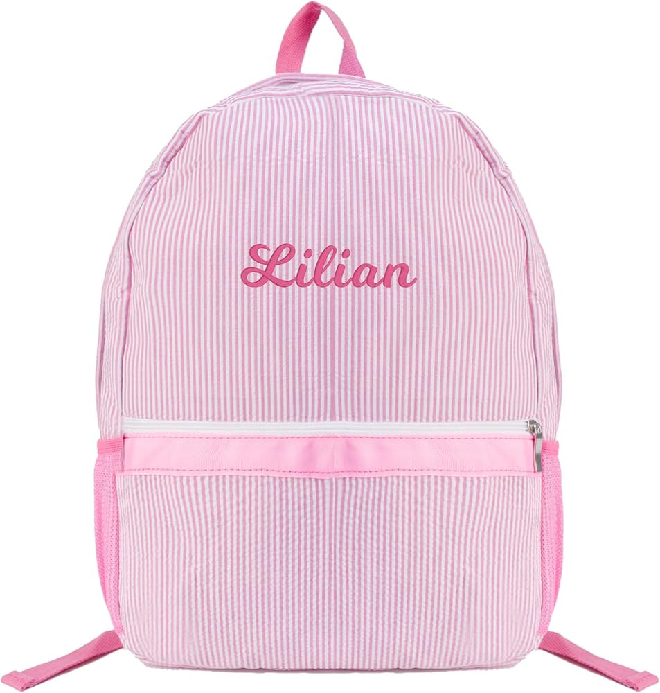 Personalized Toddler Backpack Preschool Backpack Daycare Backpack Child Backpack Preppy Packpacks... | Amazon (US)