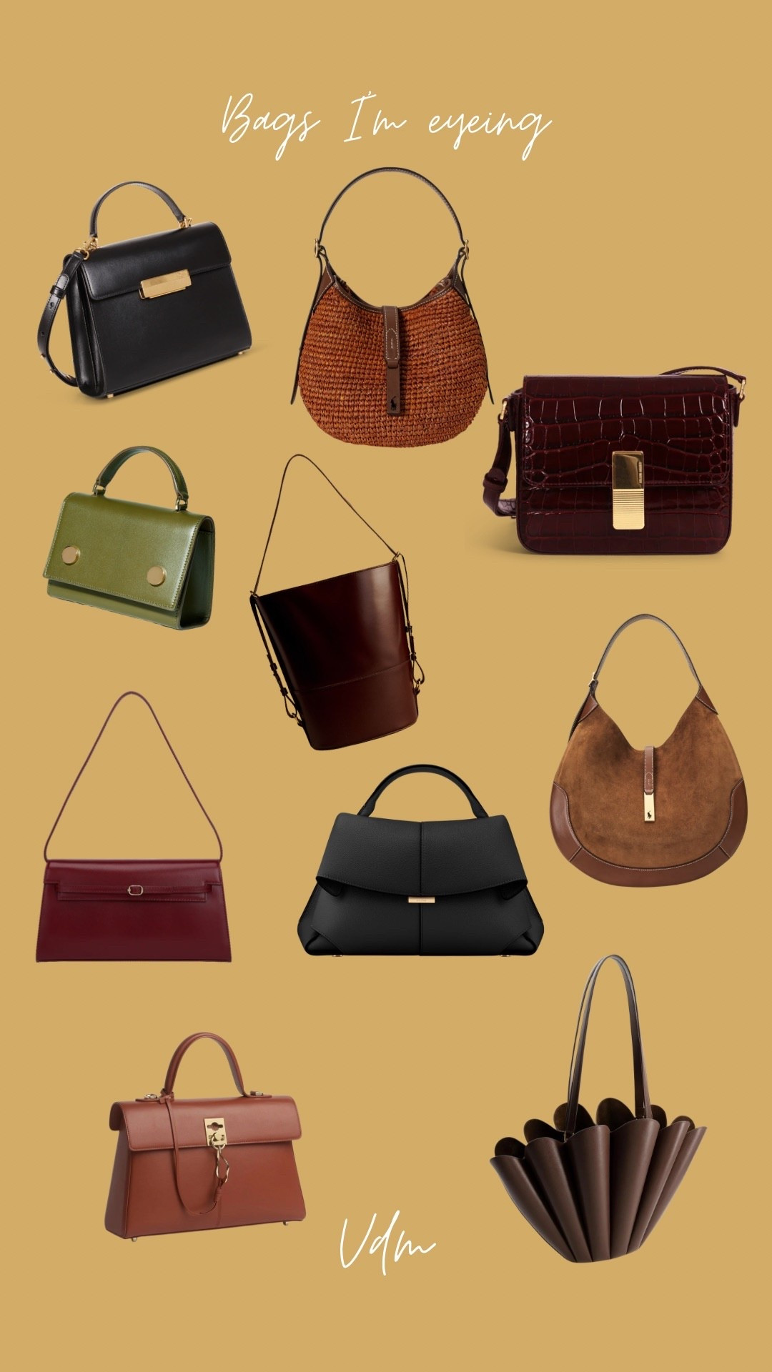 10 Mid-Range Luxury Bags I am currently eyeing. A new YouTube video just went live where I share more details about these bags. 

#LTKgrwm #LTKootd #LTKSaleAlert